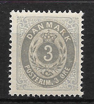 Danmark 1875 - AFA 22a - Postfrisk