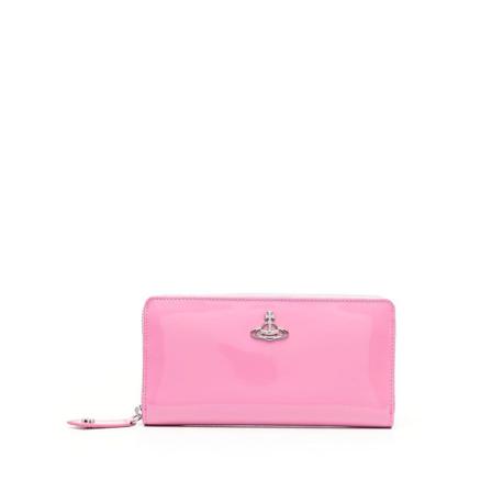 Vivienne Westwood Wallets & Cardholders Pink, Dame Punge og Kortholder, Størrelse: ONE Size
