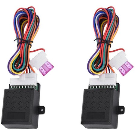 2X Automatisk Sammenklappelig Ud- og Indfoldeligt Sidespejl Sammenklappeligt Lukkesystem Moduler Universal Bil