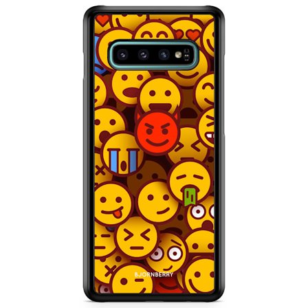 Bjornberry Skal Samsung Galaxy S10 - Emojis