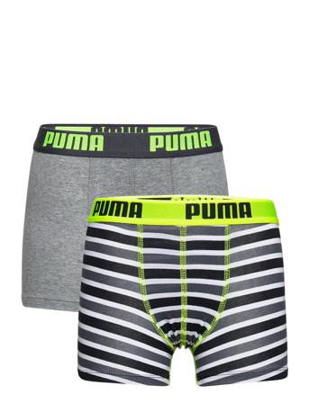 Puma Boys Basic Boxer Printed Strip Night & Underwear Underwear Underpants Multi/mønstret PUMA