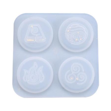 Kristall Epoxiharts form Religion Symboler Hängande hängande gjutning Mould