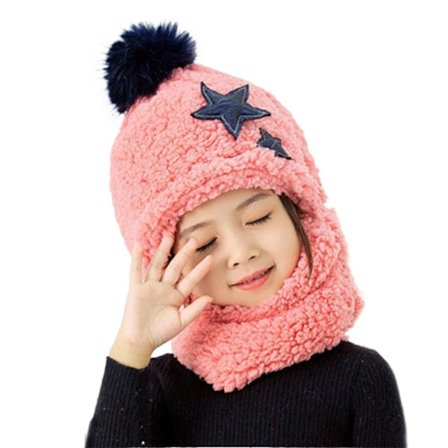 Coral Velvet Cap Barn Kepsar ROSA