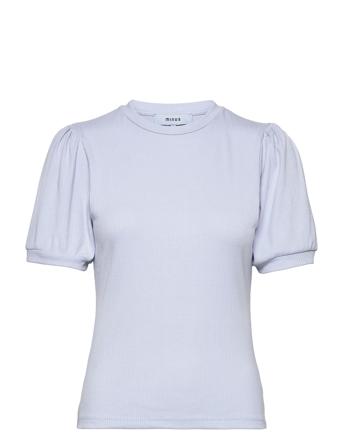 Johanna T-Shirt T-shirts & Tops Short-sleeved Blå Minus