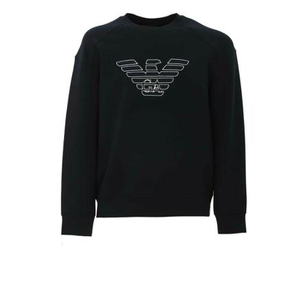 Emporio Armani Sweatshirt Blå, Herre Sweatshirts