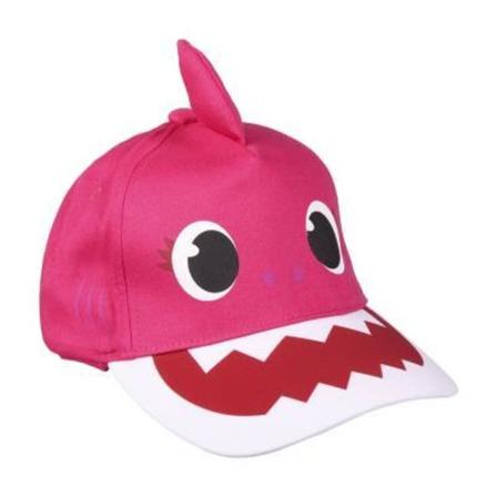 Baby Shark 3d Keps Rosa Rosa