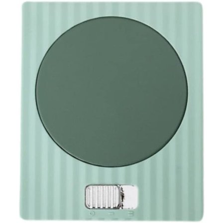 Smart Kaffevarmer Søt 110V Plugg 104-131°F 2-Graders Temperatur Oppvarming Termostatisk Te Drikkekopp Coaster for Skrivebord (Grønn)
