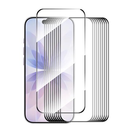 [10-Pack Bulk] iPhone 16 Pro/17/17 Pro Härdat Glas Skärmskydd