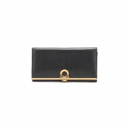 Salvatore Ferragamo Pre-owned Pre-owned Wallets Sort, Dame Vintage Accessories, Størrelse: ONE Size