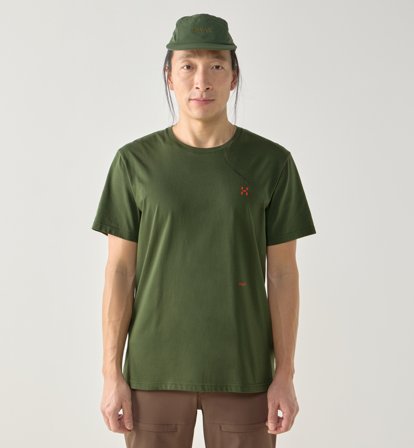 Haglöfs Brand Outsiders Tee Men Seaweed Green - XXL