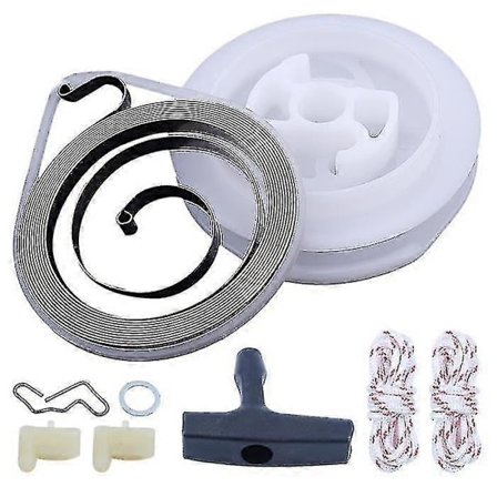 Ketjusahan käynnistysnarun vetopyöräkahva köysi roottori hammaspyörä yhteensopiva Stihl Ms290 Ms390 1121195 3400 -sy