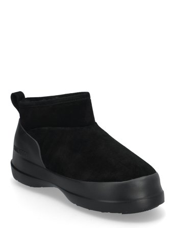 Mb Luna Low Boot Suede Black Moon Boot