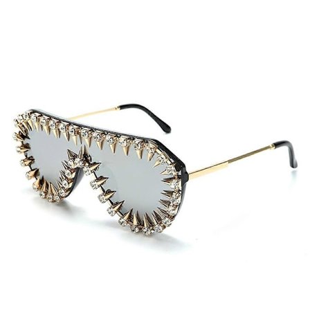 Nitsolglasögon Foto Solglasögon Strassram Solglasögon Y2k Solglasögon (FMY)