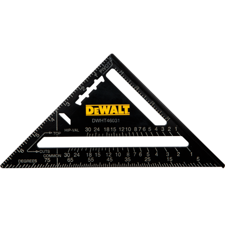 Dewalt DWHT46031-0 Kolmiosuorakulma 7", Mittatyökalut