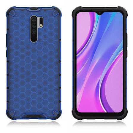Bofink Honeycomb Xiaomi Redmi 9 skal - Blå