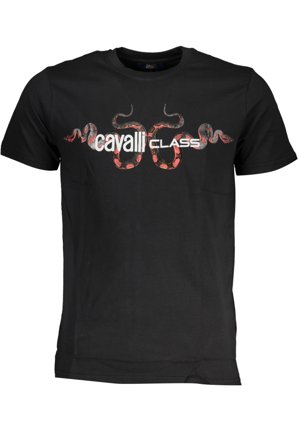 Cavalli Class T-shirt Maniche Corte Uomo Nero