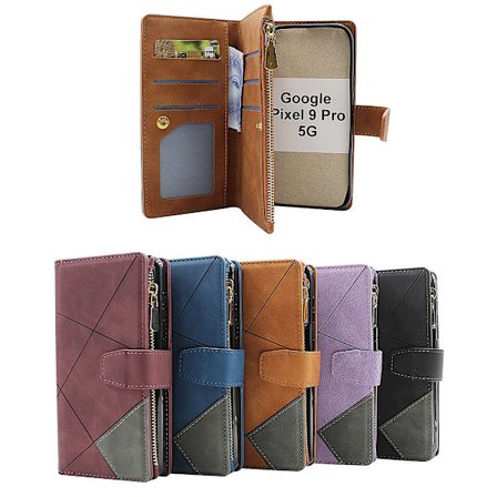 XL Google Pixel 9 / Pixel 9 Pro 5G Lyx Plånboksfodral