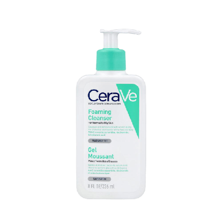 CeraVe Foaming Cleanser skummande ansiktsrengöring Rengöring Dam 236 ML