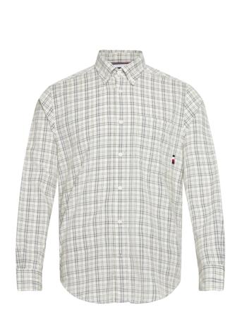 Small Corduroy Tartan Rf Shirt Skjorte Uformell Multi/mønstret Tommy Hilfiger*Betinget Tilbud