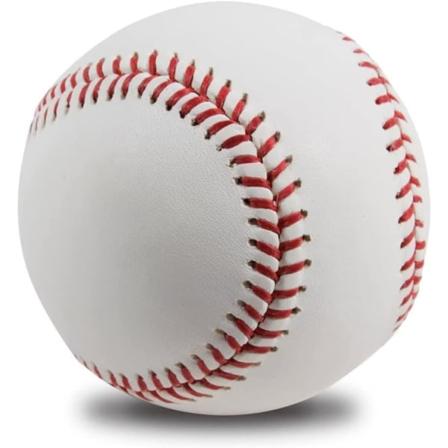 Blank Baseball Standard Størrelse 4,3 tommer Egnet for Ungdomsliga Trening Maskin Kasting for Signatur Tilpasse til Bat Spill