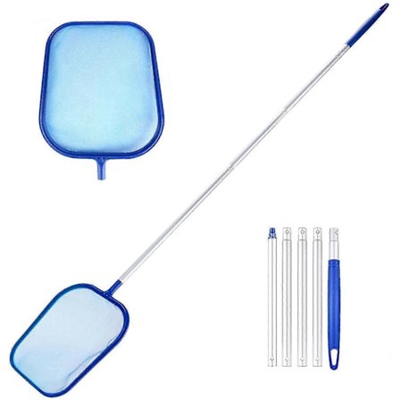 Poolnät, rengöringsnät för pool, skumnät, lövnät