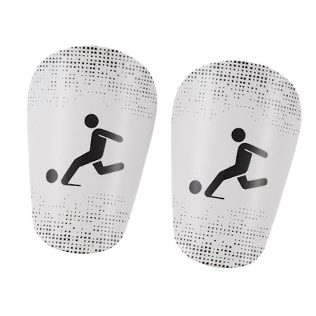 Mini Fotball Leggskinn Leggbeskyttere Leggskinn for Fotballkamp Utendørssport XS[D]
