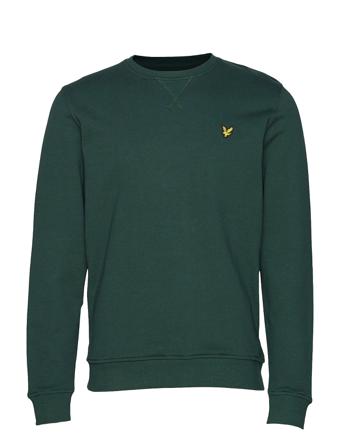 Crew Neck Sweatshirt Svetari Collegepaita Vihreä Lyle & Scott