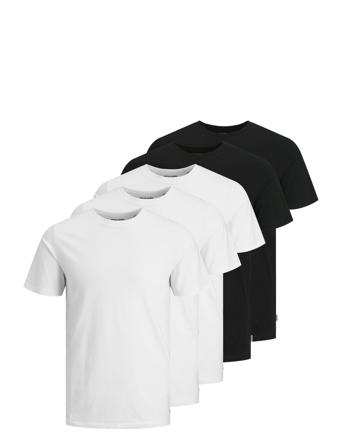 Jjeorganic Basic Tee Ss O-Ne 5Pk Mp Noos Black Jack & J S