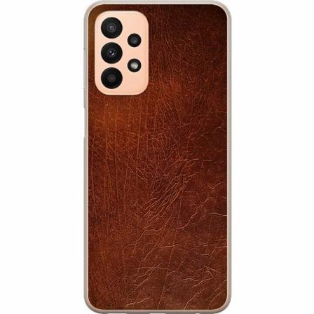 Samsung Galaxy A23 5g Genomskinligt Skal Leather