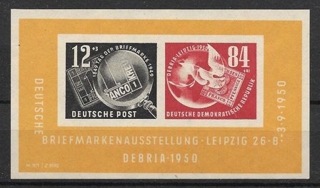 DDR 1950 - AFA 105 - Postfrisk