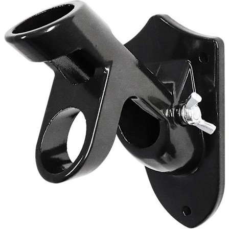 Justerbar Flagstangstøtte Flag Holder Aluminium Flagstang Base Med To Positioner Til Flagstænger Med En Diameter På (sort)