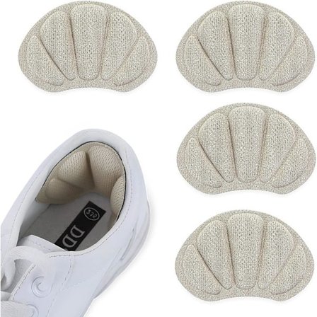 2 paria paksua kantapäätyynyä kengille, paksut kantapäätyynyt, takapohjalliset, hiertymien esto, kantapäätyynyt, miehille ja naisille (ihonväriset)