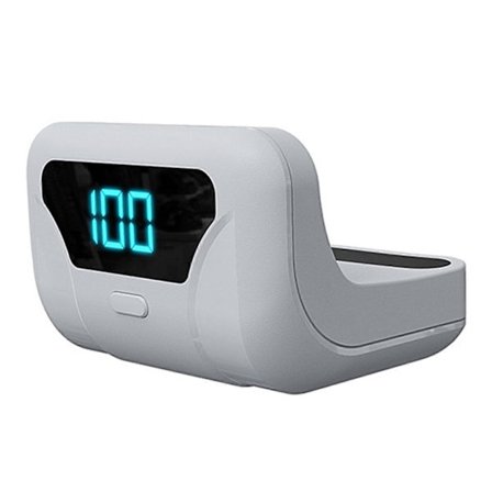 1500mAh Oppladbart Kontrollerbatteri med Digitalt Display, Bærbart Batteri med Klips for PS5-kontrollere, Utvidet Spilletid