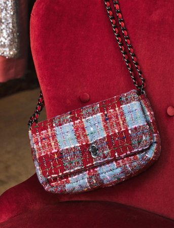 Becksöndergaard Beau Checked Hollis Bag - Orange - ONE SIZE