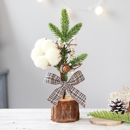 25 cm Mini Julgran, Julgran för Skrivbord