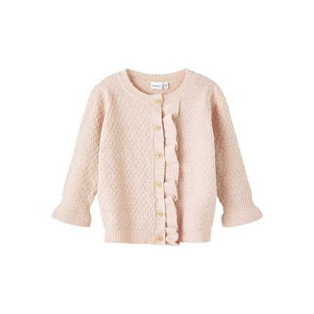 Nimeä neuletakki pinkki, koko 104