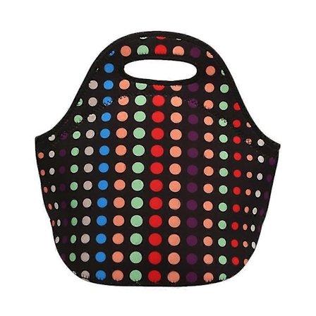 Neopren Frokosttaske Isoleret Vandtæt Madkasse til Kvinder Voksne Børn