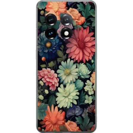 OnePlus 11 Genomskinligt Skal Blommor