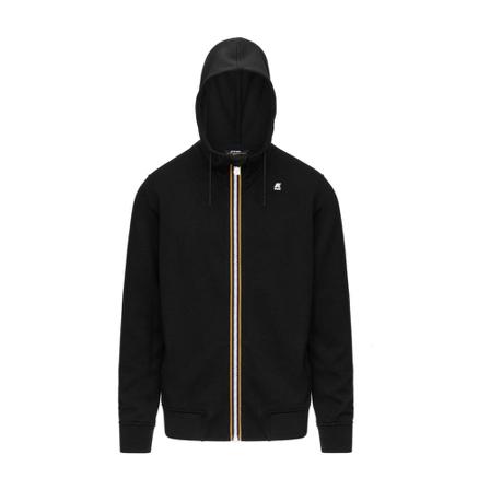 K-Way Raniero Light Spacer hoodie Sort, Herre