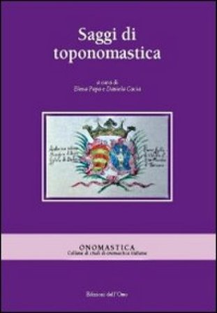 Saggi di toponomastica