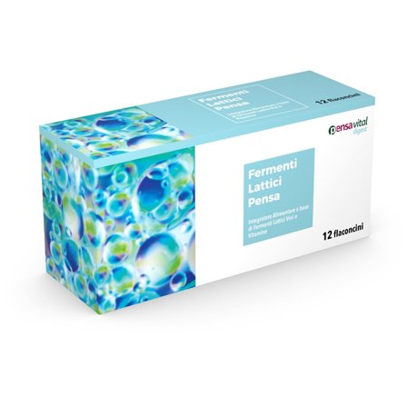 Fermenti Lattici Pensa 12 Flaconcini: Salute e Benessere