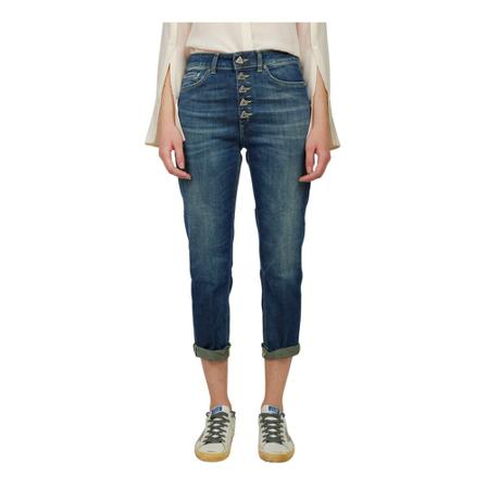 Dondup, Slim-fit Jeans Blauw, Dames, Maat:W25