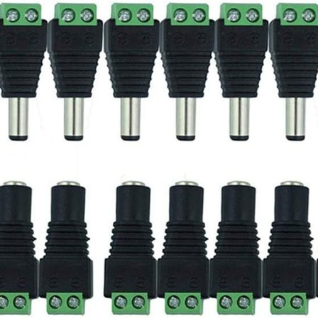 DC-strømadapterplugg/kontaktpluggadapter 12V-kontaktpluggadapter for KLB