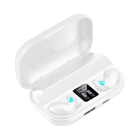 In-ear-hörlurar för sömn Mini-öronsnäckor Bluetooth-headset 5.3 Hög ljudkvalitet Tws Bluetooth-headset Vit