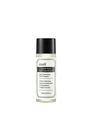 KLAIRS Gentle Black Fresh Cleansing Oil 30 ml, Skincare, Renseprodukter, Rens & Vask