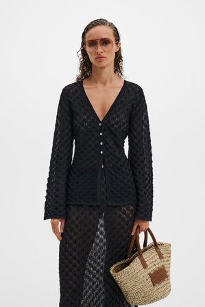 Malina - Ayla cardigan - XS - Black