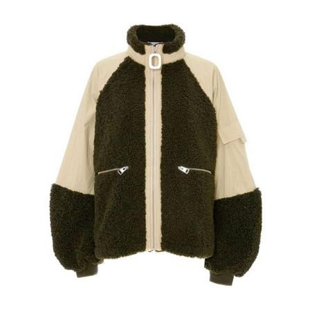 JW Anderson Faux Fur ; Shearling Jakke Grøn, Dame