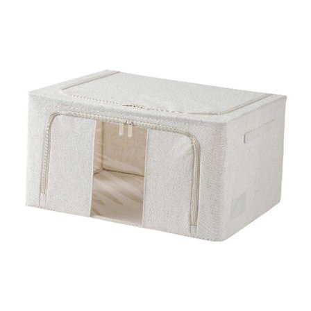 Klädförvaringsväska med dragkedja Garderobsförvaring Organizer Utrymmesbesparare Garderob Organizer Stor Kapacitet för Leksaker Skor Kuddar