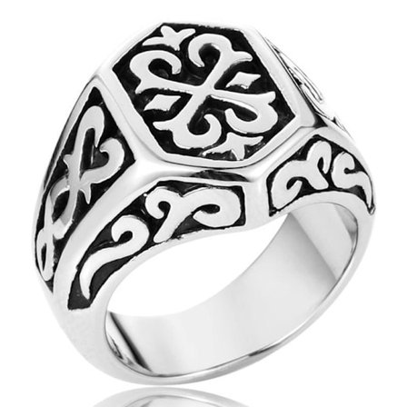 Ring - Nordic Mythology - Heel ring with pattern