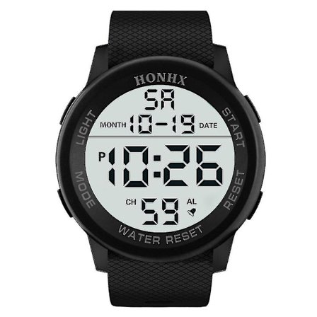 Lyxig Analog Digital Militär Sport LED Armbandsur för Män